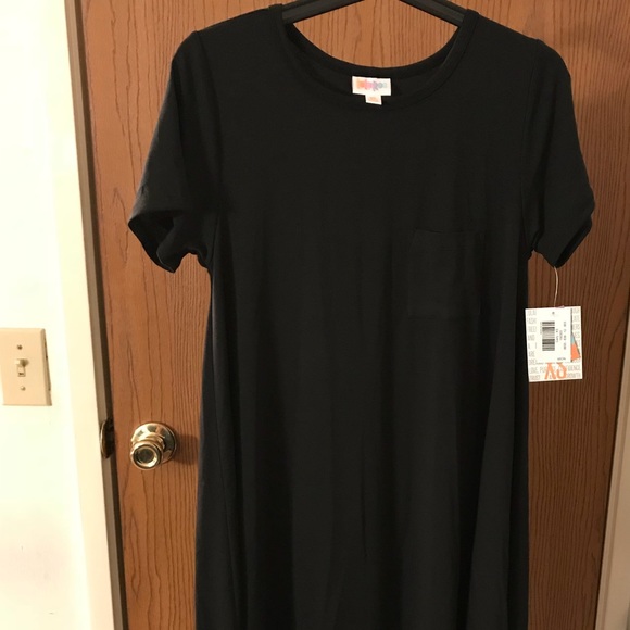 LulaRoe XS Black Carly! New with tags! - Picture 1 of 4